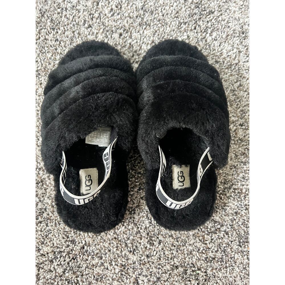 UGG Fluff yeah youth size 3 - Picture 4 of 5